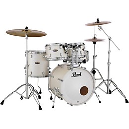 Pearl Decade Maple 5-Piece Shell Pack With 20" Bass Drum White Satin Pearl