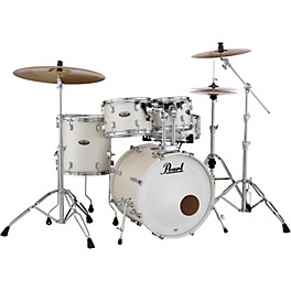 Pearl Decade Maple 5-Piece Shell Pack With 20" ... Pearl Decade Maple 5-Piece Shell Pack With 20" Bass Drum White Satin Pearl