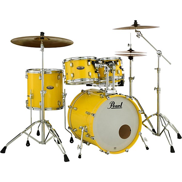 Pearl Decade Maple 5-Piece Shell Pack With 20" Bass Drum Solid Yellow