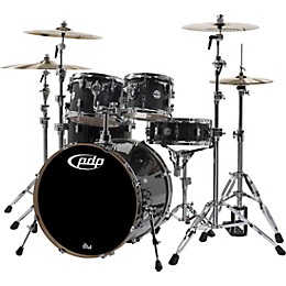 PDP by DW Concept Maple by DW 5-Piece Shell Pack Ebony Stain Lacquer
