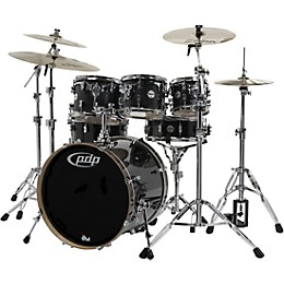 PDP by DW Concept Maple by DW 7-Piece Shell Pack Ebony Stain Lacquer