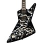 Dean Custom Z Hand Painted Graphic Electric Guitar Skull Flames thumbnail