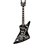 Dean Custom Z Hand Painted Graphic Electric Guitar Skull Flames