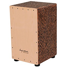 Tycoon Percussion 29 Series Supremo Select Cajon Chiseled Orange