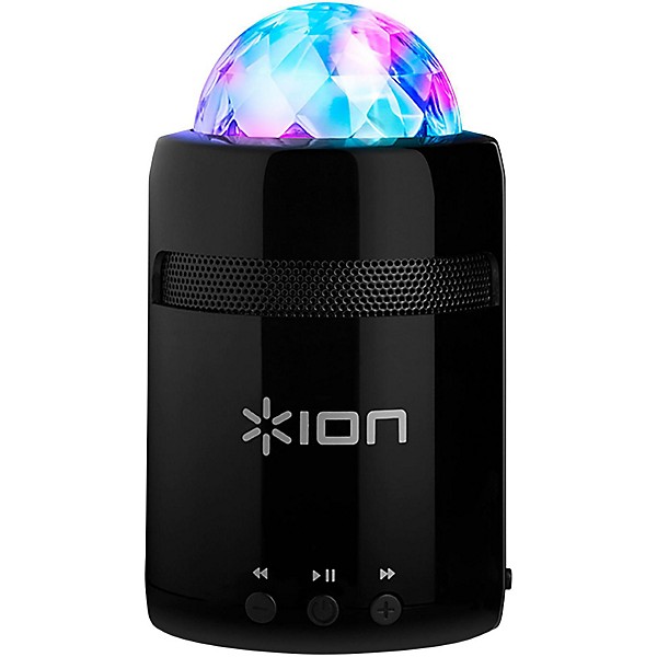 ION Party Starter Wireless Speaker with Built-in Light Show Black