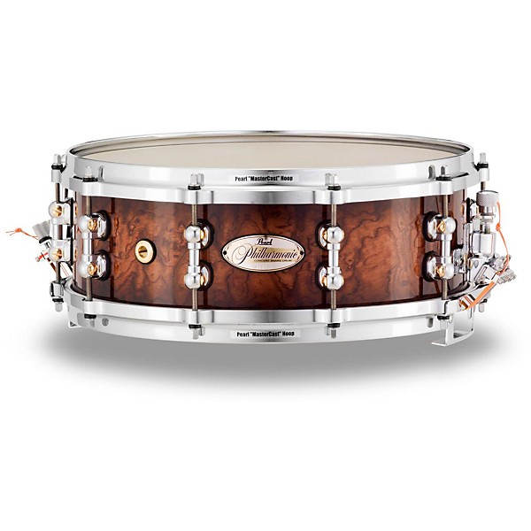 Pearl Limited Edition Philharmonic Bubinga Maple Snare Drum 14 x 5 in.