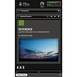 Applied Acoustics Systems Sound Bank Series Ultra Analog VA-2 - Reverence