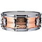 Ludwig Copper Phonic Hammered Snare Drum 14 x 5 in. Copper Finish with Imperial Lugs thumbnail