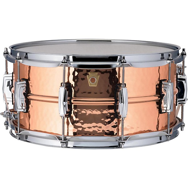 Open Box Ludwig Copper Phonic Hammered Snare Drum Level 1 14 x 6.5 in. Copper Finish with Imperial Lugs