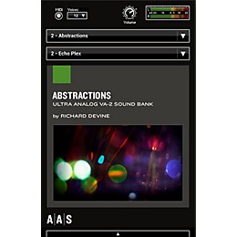 Applied Acoustics Systems Sound Bank Series Ultra Analog VA-2 - Abstractions