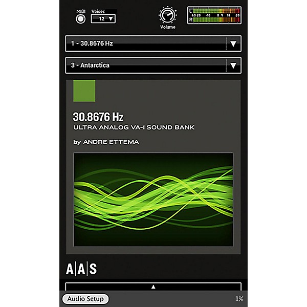 Applied Acoustics Systems Sound Bank Series Ultra Analog VA-2 - 30.8676 Hz Software Download