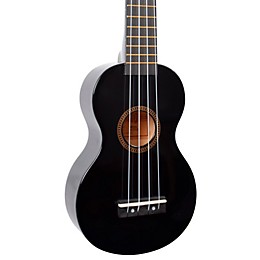 Mahalo Rainbow Series MR1 Soprano Ukulele Black