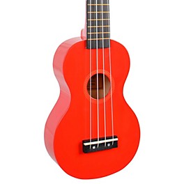 Mahalo Rainbow Series MR1 Soprano Ukulele Pink Mahalo Rainbow Series MR1 Soprano Ukulele Red