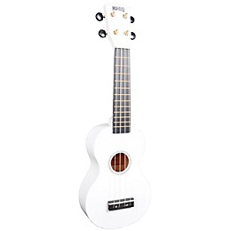 Mahalo Rainbow Series MR1 Soprano Ukulele White