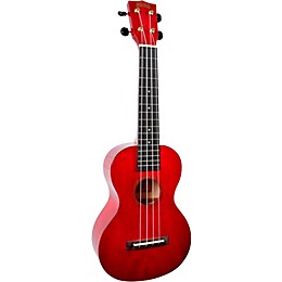 Mahalo Hano Series MH2 Concert Ukulele Transparent Wine Red