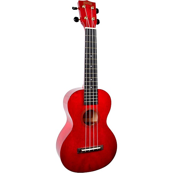 Mahalo Hano Series MH2 Concert Ukulele Transparent Wine Red