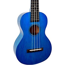 Mahalo Hano Series MH2 Concert Ukulele Transparent Blue Mahalo Hano Series MH2 Concert Ukulele Transparent Blue