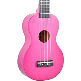 Open Box Mahalo Kahiko Plus Series MK1P Soprano Ukulele Level 1 Transparent Purple
