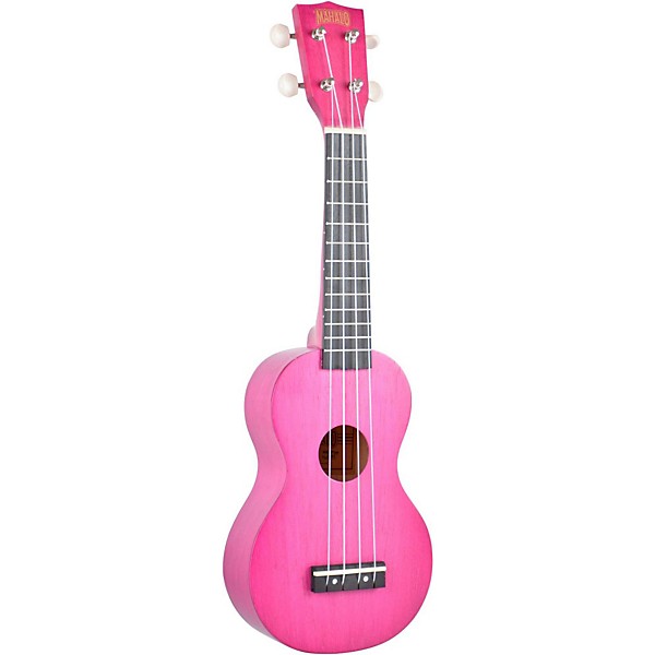 Open Box Mahalo Kahiko Plus Series MK1P Soprano Ukulele Level 1 Transparent Purple