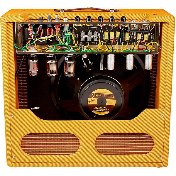 Fender '57 Custom Pro-Amp 26W 1x15 Tube Guitar Amp Lacquered Tweed