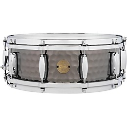 Open Box Gretsch Drums Hammered Black Steel Snare Level 1 14 x 5 in.