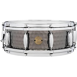 Gretsch Drums Hammered Black Steel Snare 14 x 8 in. Gretsch Drums Hammered Black Steel Snare 14 x 5 in.