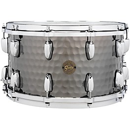 Gretsch Drums Hammered Black Steel Snare 14 x 8 in. Gretsch Drums Hammered Black Steel Snare 14 x 8 in.