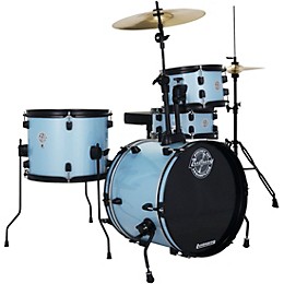 Ludwig Pocket Kit by Questlove Drum Set - Crystal Blue Sparkle