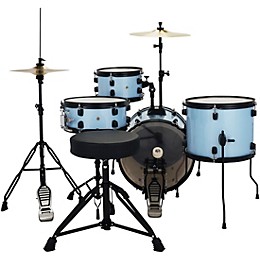 Ludwig Pocket Kit by Questlove Drum Set - Crystal Blue Sparkle
