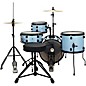 Ludwig Pocket Kit by Questlove Drum Set - Crystal Blue Sparkle