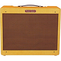 Open Box Fender '57 Custom Deluxe 12W 1x12 Tube Guitar Amp Level 2 Lacquered Tweed 190839175793