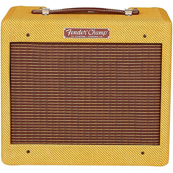 Open Box Fender '57 Custom Champ 5W 1x8 Tube Guitar Amp Level 1 Lacquered Tweed
