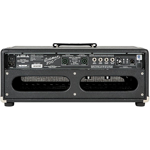 Open Box Fender Bassman 800 Hybrid 800W Bass Amp Head Level 1 Black