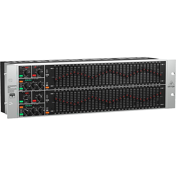Open Box Behringer ULTRAGRAPH PRO FBQ6200HD  31-Band Stereo Graphic Equalizer with FBQ Feedback Detection System Level 1