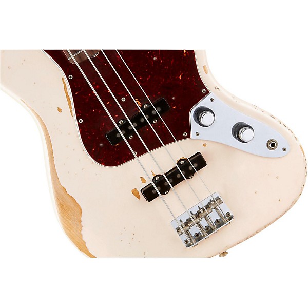 Fender Flea Signature Road Worn Jazz Bass Shell Pink