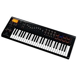 Open Box Behringer MOTÖR 49 49-Key USB/MIDI Master Controller Keyboard with Motorized Faders and Touch-Sensitive Pads Level 2 Black 888366012932