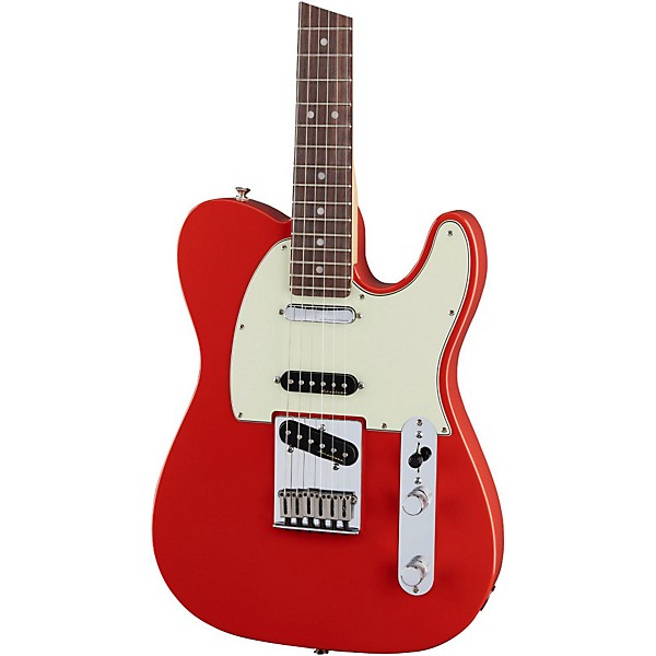 Fender Deluxe Nashville Rosewood Fingerboard Telecaster Faded Fiesta Red