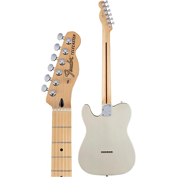 Fender Deluxe Nashville Telecaster Maple Fingerboard White Blonde