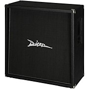 Diezel 412Rv 280W 4X12 Rear Loaded Guitar Amplifier Cabinet Black for sale