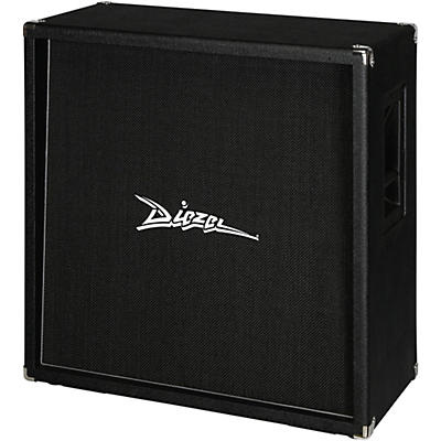 Diezel 412Rv 280W 4X12 Rear Loaded Guitar Amplifier Cabinet Black for sale