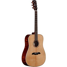 Open Box Alvarez AD610EFM Limited Edition Dreadnought Acoustic-Electric Guitar Level 2 Natural 888366003114