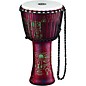 MEINL Rope Tuned Djembe with Synthetic Shell 12 in. Pharaoh's Script thumbnail