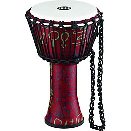 MEINL Rope Tuned Djembe with Synthetic Shell 14 in. Ph... MEINL Rope Tuned Djembe with Synthetic Shell 8 in. Pharaoh's Script