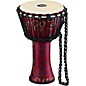 MEINL Rope Tuned Djembe with Synthetic Shell and Goat Skin Head 8 in. Pharaoh's Script thumbnail