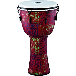 MEINL Mechanically Tuned Djembe with... MEINL Mechanically Tuned Djembe with Synthetic Shell and Head 14 in. Pharaoh's Script