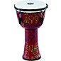 MEINL Mechanically Tuned Djembe with Synthetic Shell and Head 8 in. Pharaoh's Script thumbnail