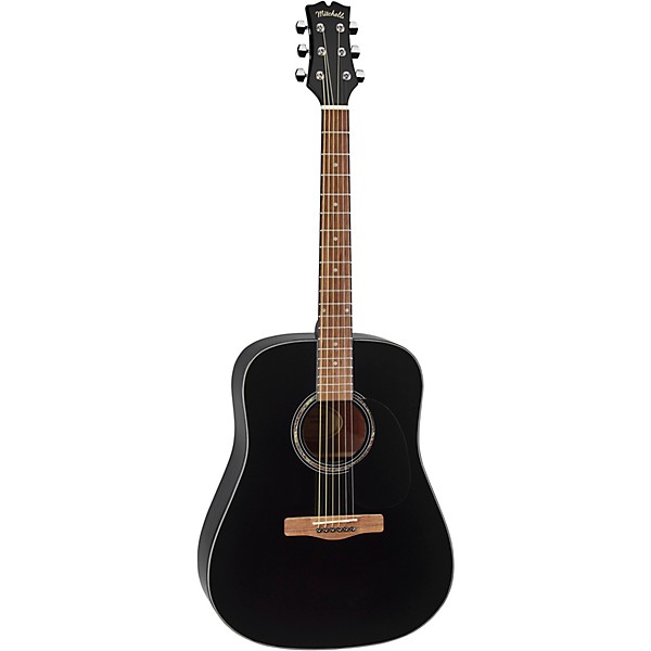 Mitchell D120 Dreadnought Acoustic Guitar Black