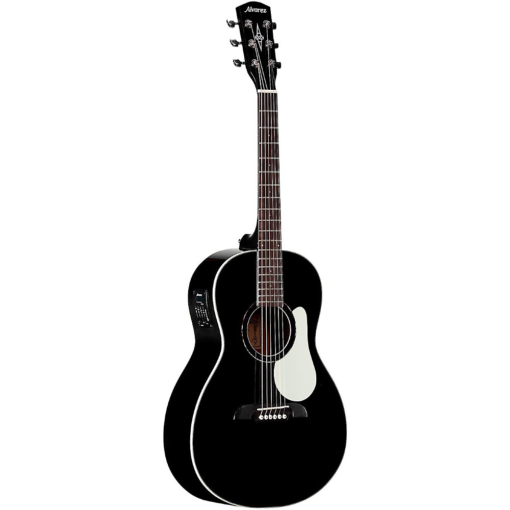 UPC 812309023211 product image for Alvarez Rp266ebk Parlor Acoustic-Electric Guitar Black | upcitemdb.com