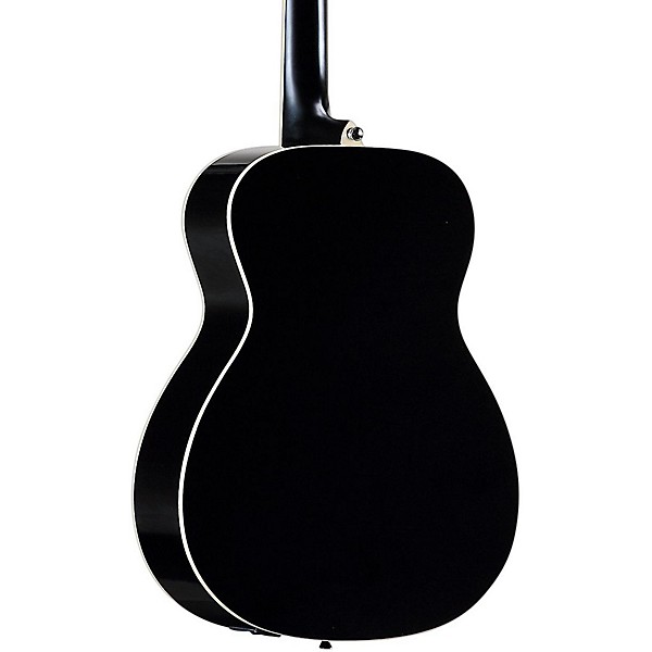 Open Box Alvarez AF610EBK Folk Acoustic-Electric Guitar Level 2 Black 190839008961