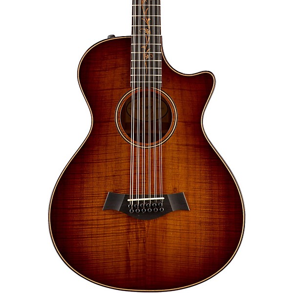 Taylor Koa Series Limited Edition K62ce 12-String Grand Concert Acoustic-Electric Guitar Shaded Edge Burst